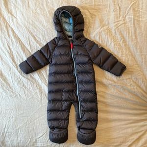 LLBean Navy baby bunting/ snowsuit 3-6 months.  Like new!
